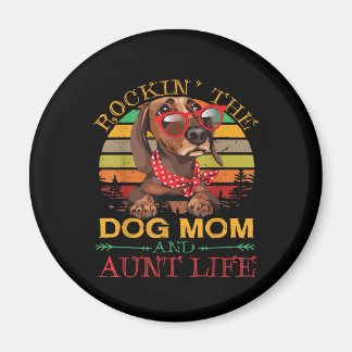 Aimant Lunettes Dachshund Rockin Chien Maman Cadeau Pour