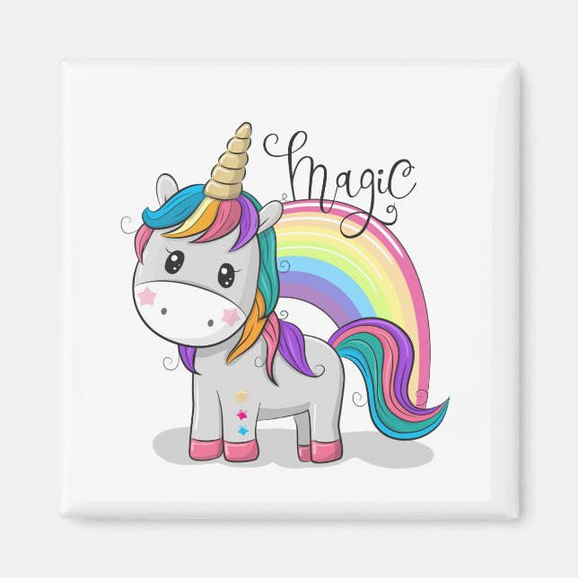 Aimant L'Unicorne des licornes (Devant)