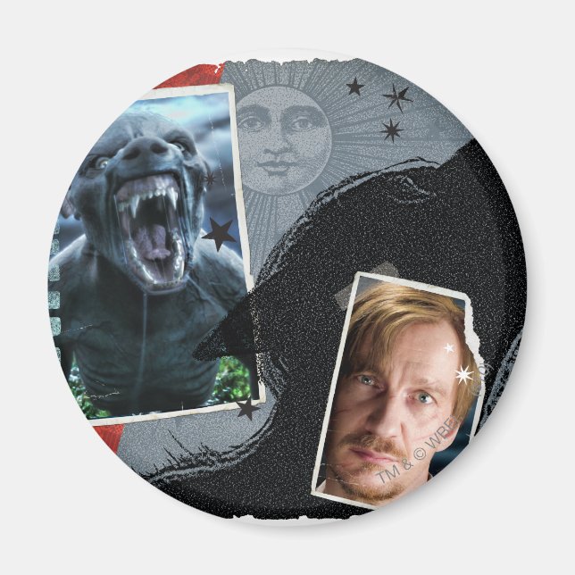 Aimant Lupin - Lycanthrope (Devant)