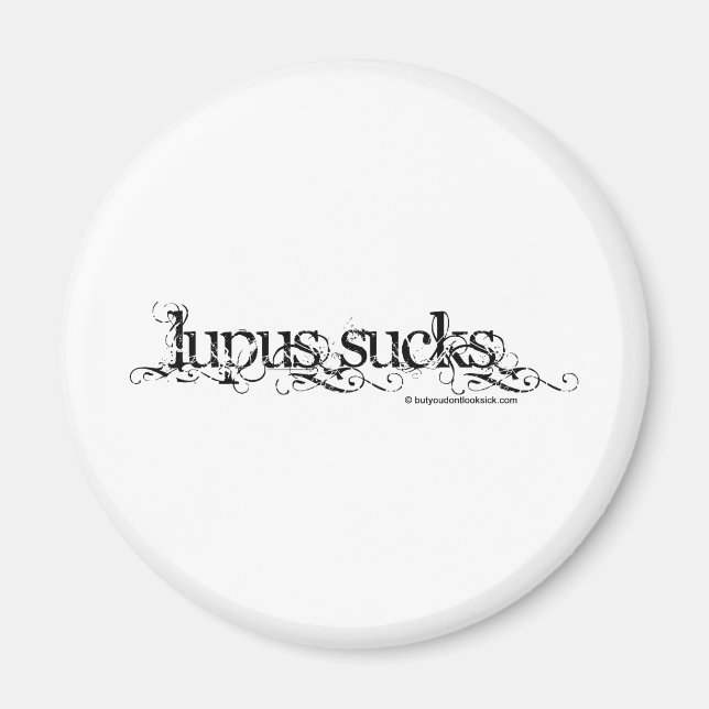 Aimant Lupus Sucks (Devant)