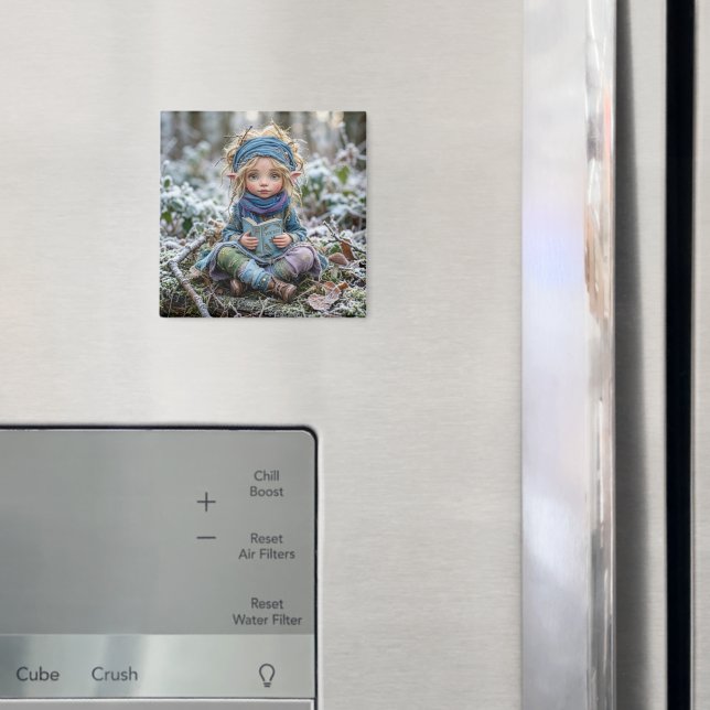Aimant Lutin d'hiver (In situ (réfrigérateur))