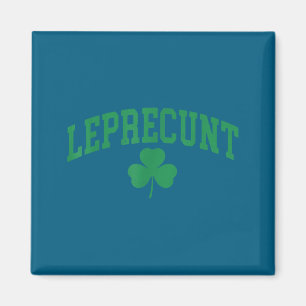 Aimant Lutin irlandais de la Saint-Patrick drôle de trèfl