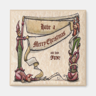 Aimant Lutins de Noël
