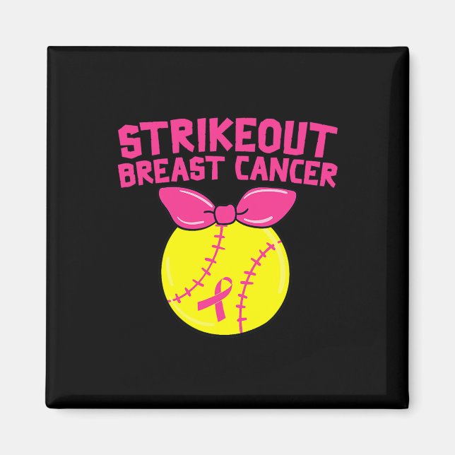 Aimant Lutte Contre le cancer du sein (Devant)