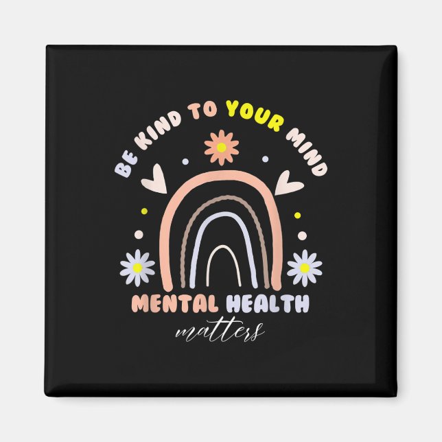 Aimant Lutter Contre La Stigmatisation De La Santé Mental (Devant)