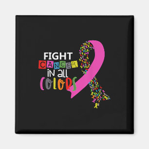 Aimant Lutter contre le cancer dans toutes les couleurs R