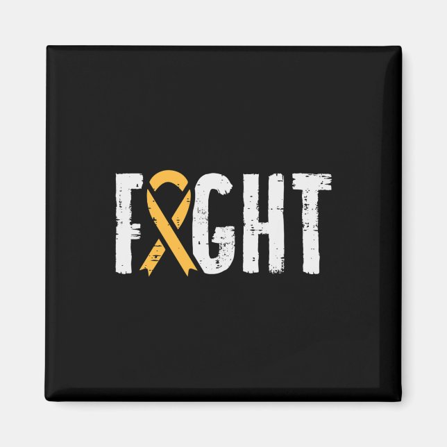 Aimant Lutter Contre Le Cancer De L'Enfance Soutien De Se (Devant)