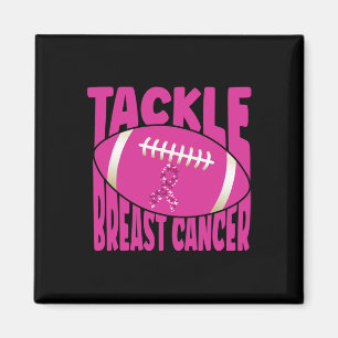 Aimant Lutter contre le cancer du sein Football américain