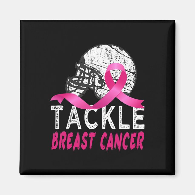 Aimant Lutter contre le cancer du sein Survivor Footbyll  (Devant)