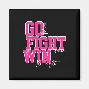 Aimant Lutter contre le cancer Pink Breast Cancer Sensibi