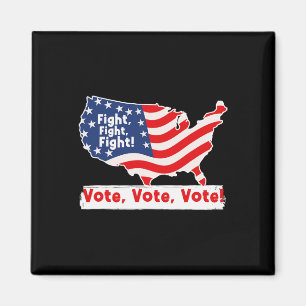 Aimant Lutter Pour L'Élection Présidentielle De Trump