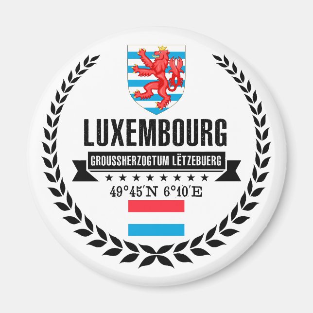 Aimant Luxembourg (Devant)