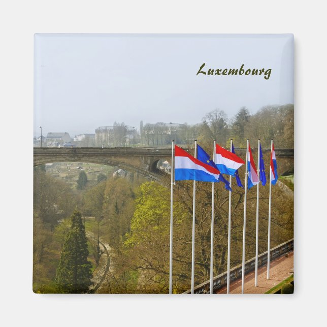 Aimant Luxembourg (Devant)