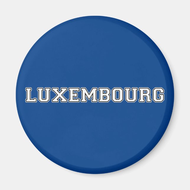 Aimant Luxembourg (Devant)