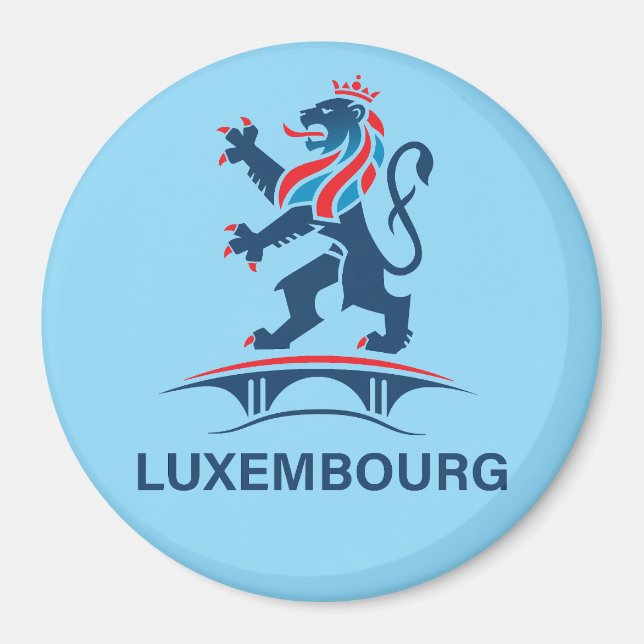 Aimant Luxembourg Europe (Devant)