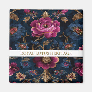 Aimant Luxury Floral Vintage Royal