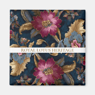 Aimant Luxury Floral Vintage Royal