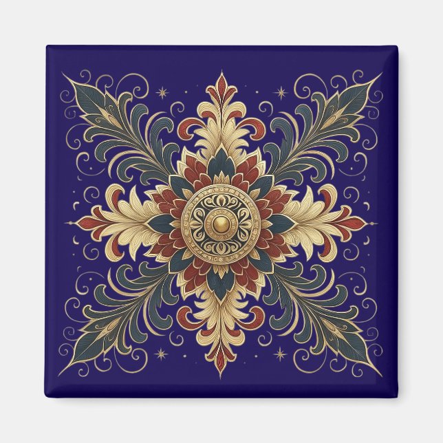 Aimant Luxury Mandala  (Devant)