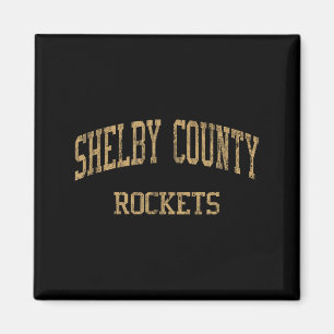 Aimant Lycée de Shelby County Hs Shelbyville Ky Vintage