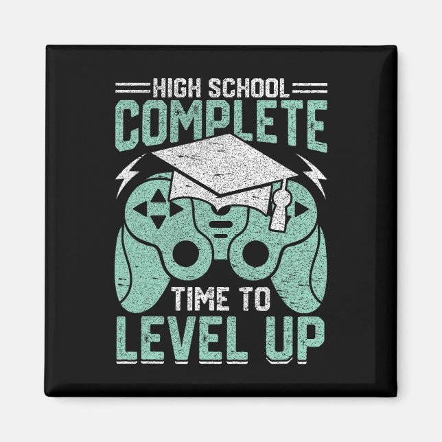 Aimant Lycée Durée Complète Pour Niveau Jeu Vidéo G (Devant)