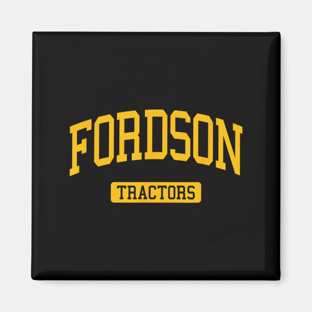 Aimant Lycée Fordson HS Dearborn MI sports universitaires (Devant)
