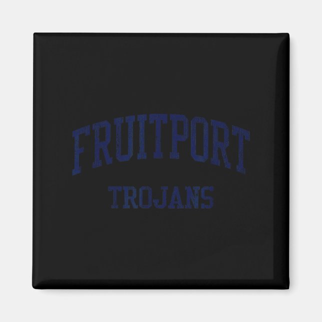 Aimant Lycée Fruitrt Hs Fruitrt Mi Vintage Srts  (Devant)