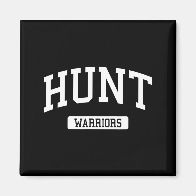 Aimant Lycée Hunt hs wilson nc sports d'équipe  (Devant)