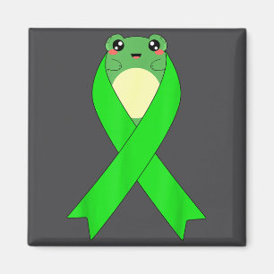 Aimant Lymphome Non Hodgkinien Kawaii Grenouille Verte Se