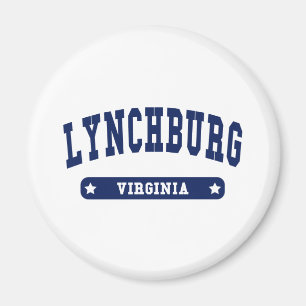 Aimant Lynchburg Virginia College tee - shirts