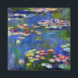 Aimant Lys d'eau Claude Monet<br><div class="desc">Water Lys peint par Claude Monet en 1916.</div>