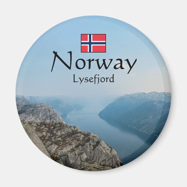 Aimant Lysefjord Norvège (Devant)