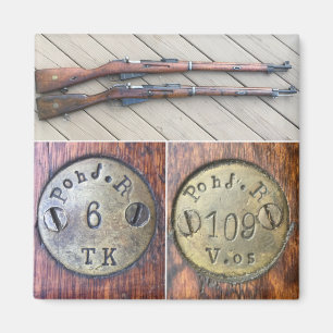 Aimant M27 Mosin Nagant finlandais avec les disques