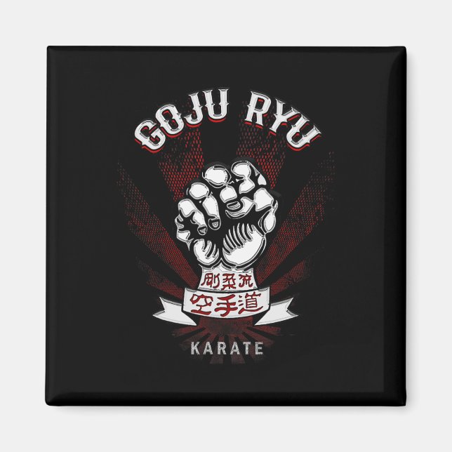 Aimant M Dam Goju Ryu Karate - Uni-adultes (Devant)