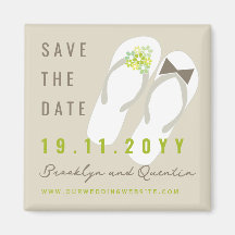 M. et Mme Flip Flops Mariage sur la Plage Enregist