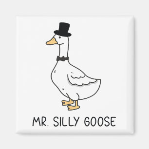 Aimant M. Silly Goose Et Mme Silly Goose Couple Matchi