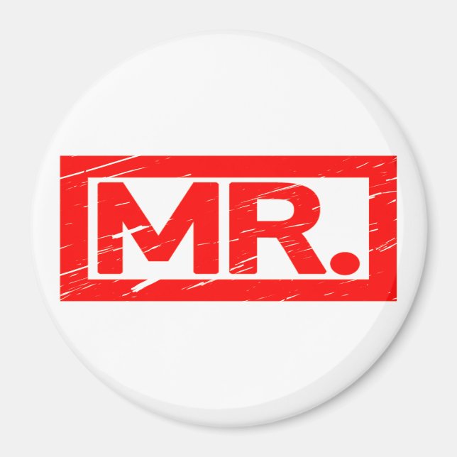 Aimant M. Stamp (Devant)