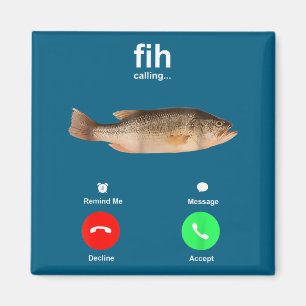 Aimant Ma chemise Fih Appel Rappel Message Décliner
