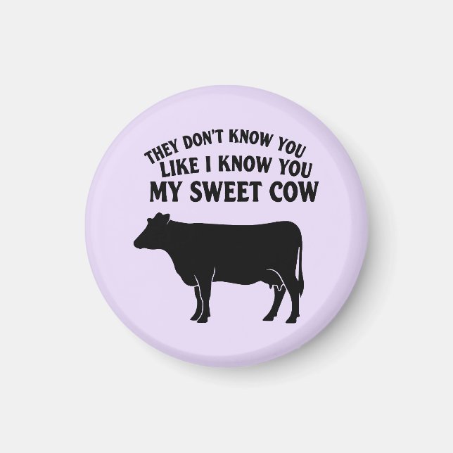 Aimant Ma Douce Vache (Devant)