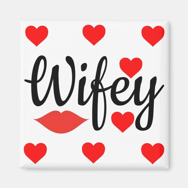 Aimant Ma femme Couple assorti (Devant)