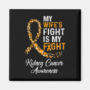 Aimant Ma Femme Lutte Est Ma Lutte Contre Le Cancer Du Re