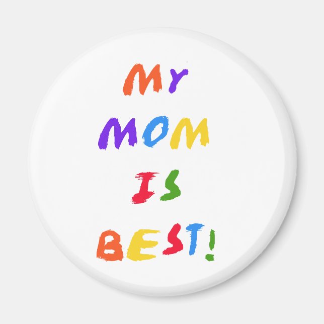 Aimant Ma mère est la meilleure (Devant)