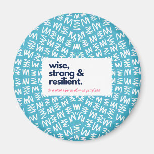 Aimant Ma mère est sage, forte et résiliente