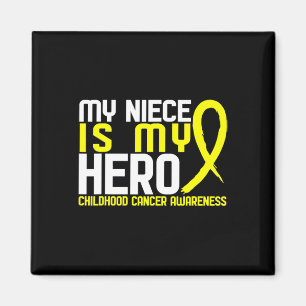 Aimant Ma Nièce Est Mon Héros Sensibilisation Au Cancer D