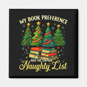 Aimant Ma préférence de livre me met sur la liste vilain