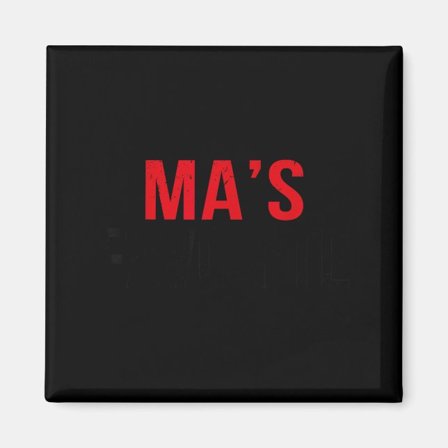 Aimant Ma’s Favorite Grandkid Humor For Kids Teens Family (Devant)