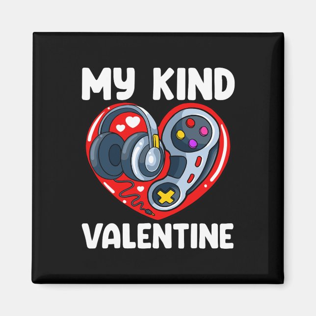 Aimant Ma Saint-Valentin à Moi Contrôle De Jeu De La Sain (Devant)