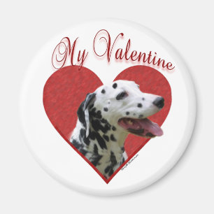 Aimant Ma Saint-Valentin dalmate