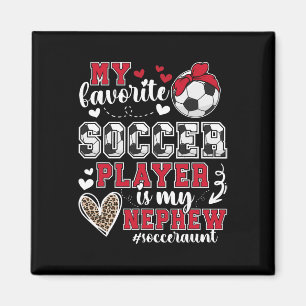 Aimant Ma tante de footballeur neveu Tante