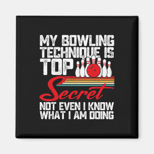 Aimant Ma Technique De Bowling Est Très Secret Funny Bowl
