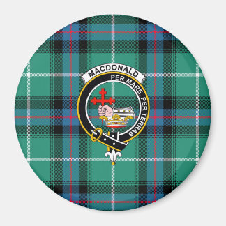 Aimant MacDonald Clan Badge et Targan